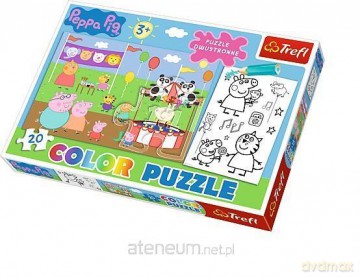 TREFL Color Świnka Peppa [PUZZLE]