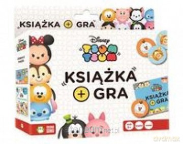 Zestaw Tsum Tsum. Książka + gra. Disney [KSIĄŻKA]