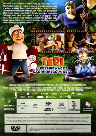 Tedi Jones i Poszukiwacze Zaginionego Miasta (booklet) [DVD] 