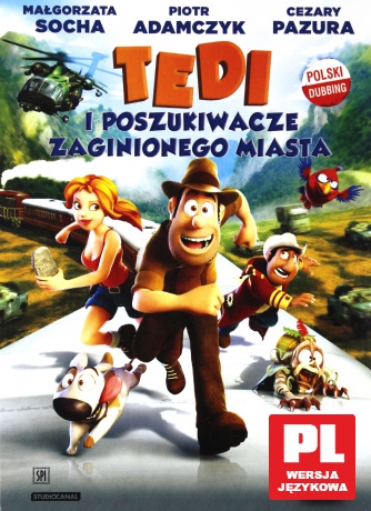 Tedi Jones i Poszukiwacze Zaginionego Miasta (booklet) [DVD] 