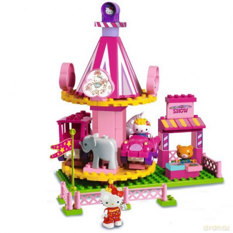 BIG Klocki Karuzela Hello Kitty, 75 el. [KLOCKI]