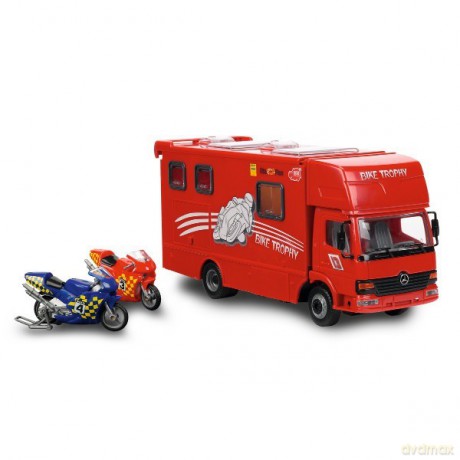 Ciężarówka Race Trophy, czerwona