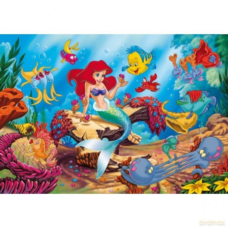 CLEMENTONI 104 el. Syrenka Arielka [PUZZLE]