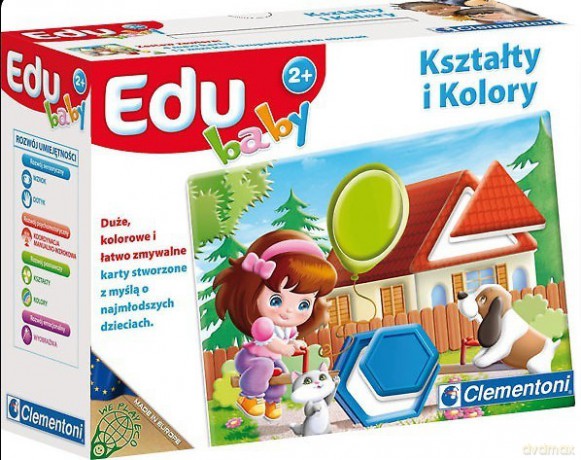 CLEMENTONI Edu Baby Kształty, kolory [GRA]