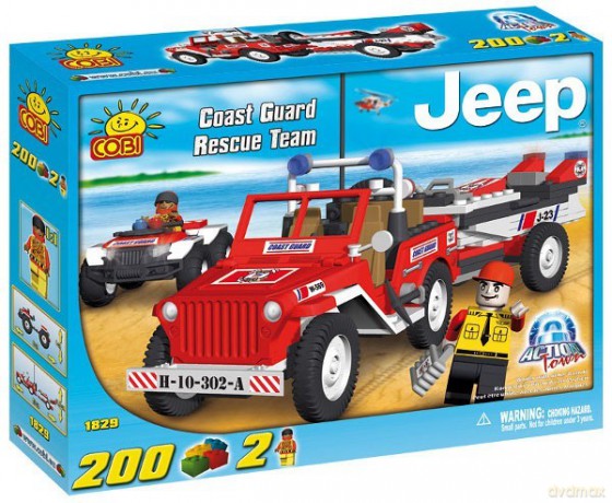 COBI City Jeep z Quadem 200 kl. [KLOCKI]