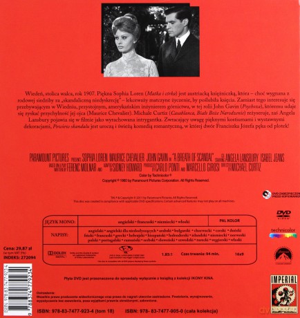 Powiew skandalu (Ikony kina) (booklet) [DVD]