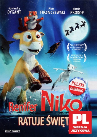 Renifer Niko ratuje Święta (booklet) [DVD]