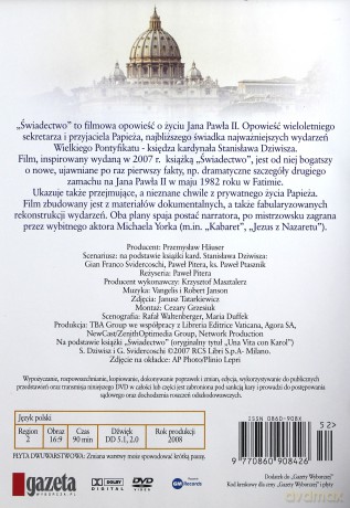 Świadectwo (slim) [DVD]