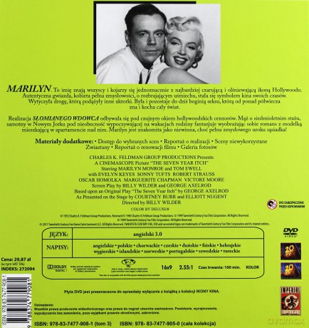 Słomiany wdowiec (Ikony kina) (booklet) [DVD]
