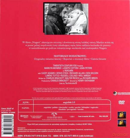 Niagara (Ikony Kina) (booklet) [DVD]