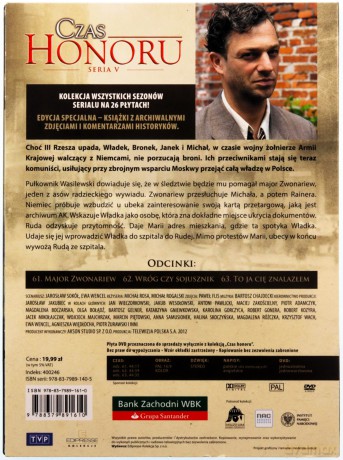 Czas Honoru tom 21 odcinki 61-63 [DVD]