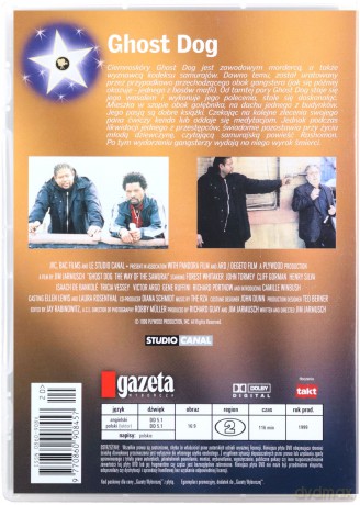 Ghost Dog: Droga samuraja (slim) [DVD]