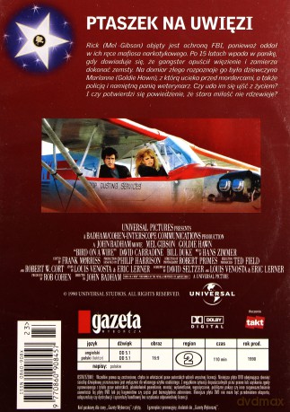 Ptaszek na uwięzi (slim) [DVD]