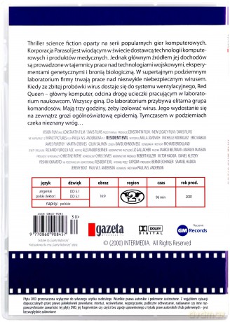 Resident Evil (Hity na Lato 07) (slim) [DVD]