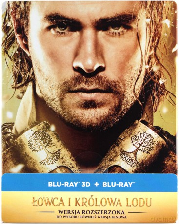Łowca i Królowa Lodu (steelbook) [Blu-Ray 3D]+[Blu-Ray]