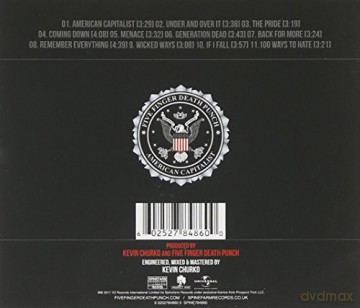 Five Finger Death Punch: American Capitalist [CD]