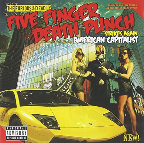 Five Finger Death Punch: American Capitalist [CD]