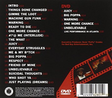 Notorious B.I.G.: Ready to die [CD]+[DVD]