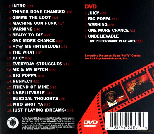 Notorious B.I.G.: Ready to die [CD]+[DVD]