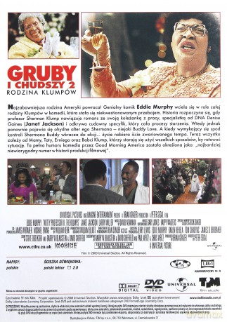 Gruby i chudszy 2. Rodzina Klumpów (slim) [DVD]