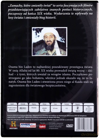 Zamachy które zmienily świat 08: Osama Bin Laden (slim) [DVD]