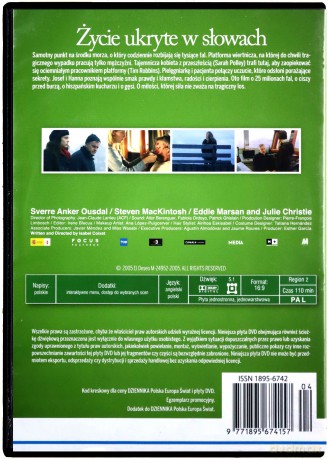 Życie ukryte w słowach (Kino Dobrze Nakręcone 03) (slim) [DVD
