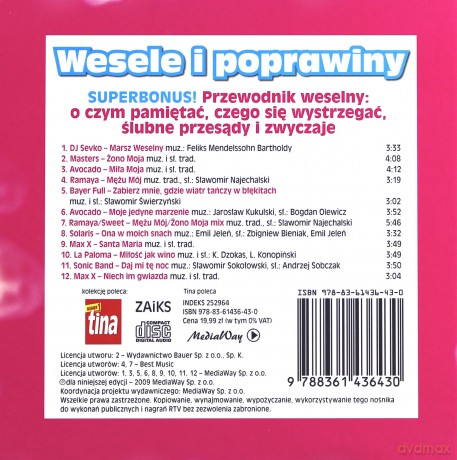 Wesele i poprawiny: Największe hity cz. 1 [CD]