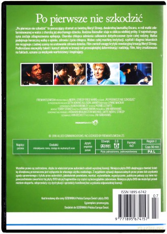 Po pierwsze nie szkodzić (Kino Dobrze Nakręcone 06) (slim) [DVD]