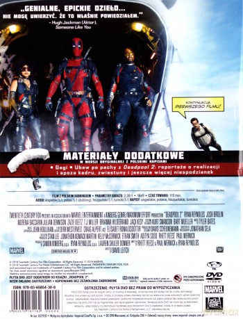 Deadpool 2 (booklet) [DVD]