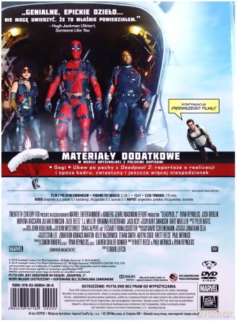 Deadpool 2 (booklet) [DVD]