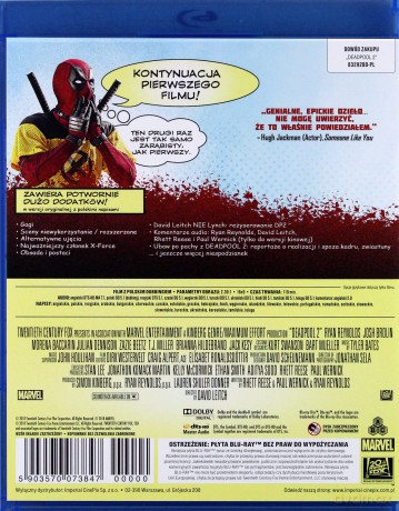 Deadpool 2 [Blu-Ray]