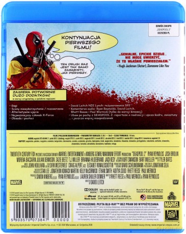 Deadpool 2 [Blu-Ray]