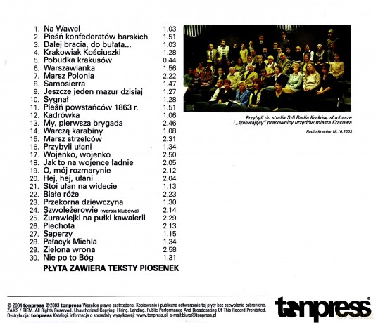 Pieśni niepodległości [CD] 