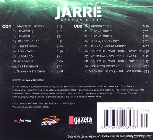Jean Michel Jarre: Symfonicznie [CD] 