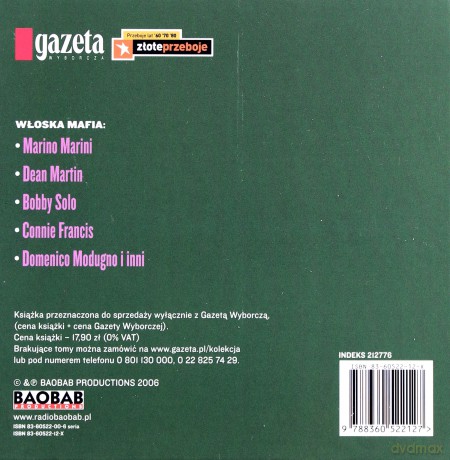 Biblioteka Gazety Wyborczej: Włoska mafia [CD] 