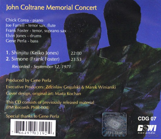 John Coltrane Concert [CD]