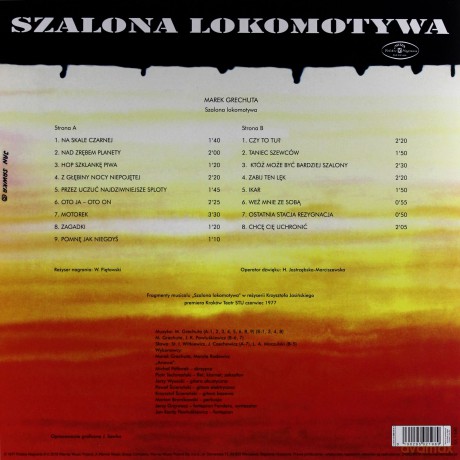 Marek Grechuta: Szalona Lokomotywa [Winyl]