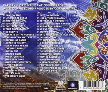 Farcry 4 soundtrack (Cliff Martinez) [2CD]
