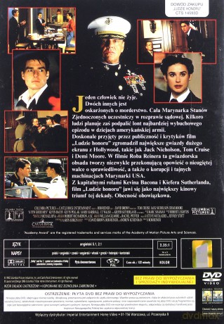 Ludzie honoru [DVD]