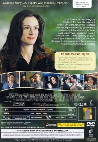 Uśmiech Mony Lisy (slim) [DVD]