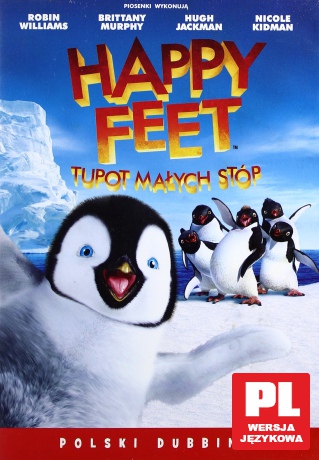 Happy Feet: Tupot małych stóp (slim) [DVD]