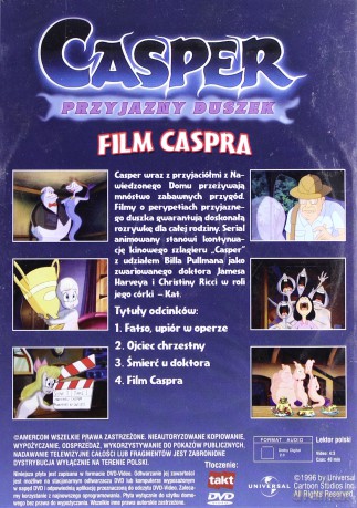 Casper Przyjazny Duszek: Film Caspra (slim) [DVD]