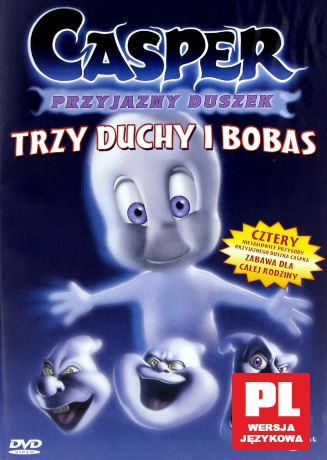 Casper Przyjazny Duszek: Trzy duchy i Bobas (slim) [DVD]