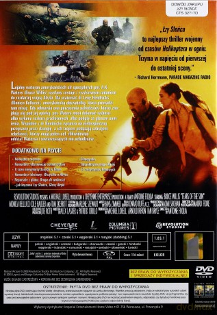 Łzy słońca (slim) [DVD] 
