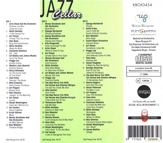 Jazz Cellar [3CD] 
