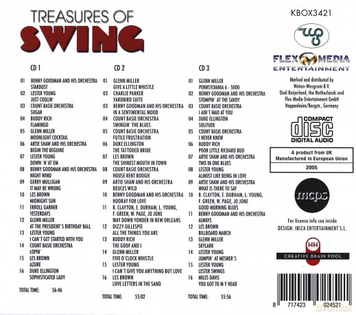 Treasures Of Swing [3CD] 