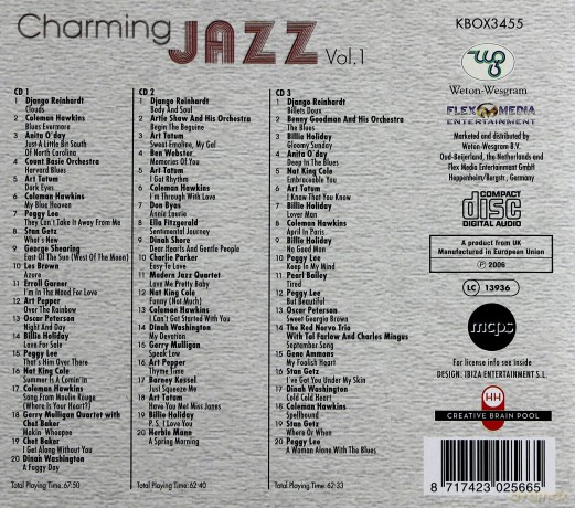 Charming Jazz vol. 1 [3CD]