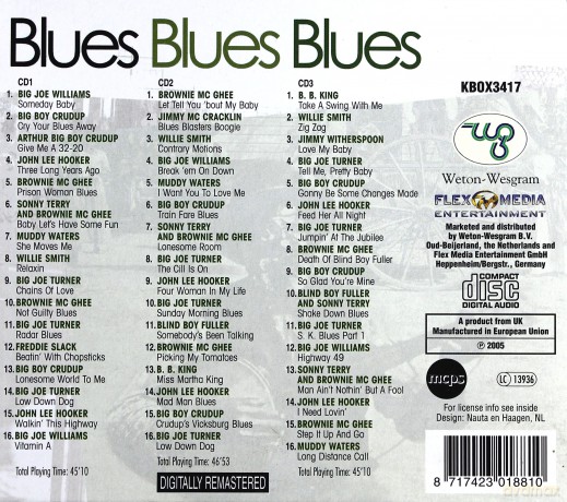 Blues Blues Blues vol. 3 [3CD] 