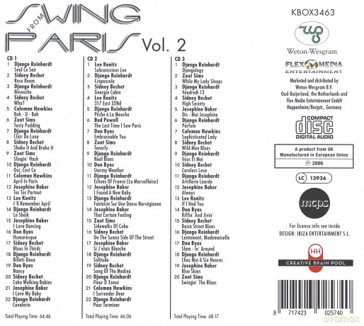 Swing From Paris vol. 2 [3CD]