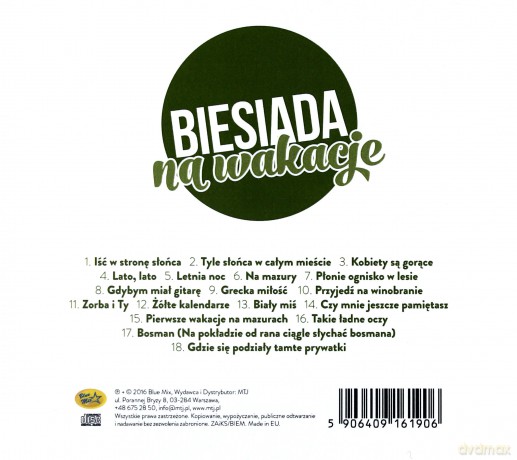 Biesiada best - na wakacje [CD]